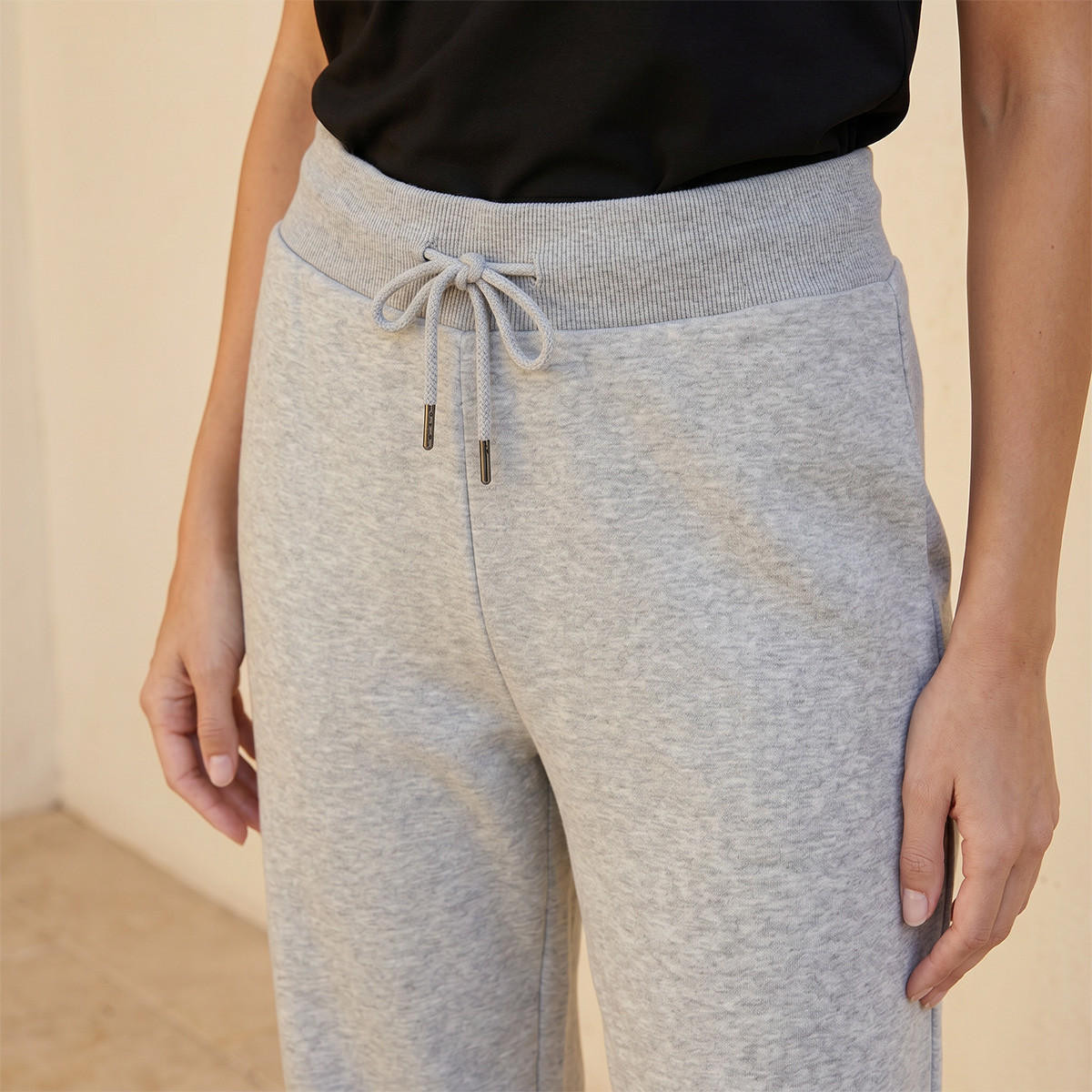 Splash Basic Drawstring Waist Joggers-women-clothing-bottoms-joggers-image-2