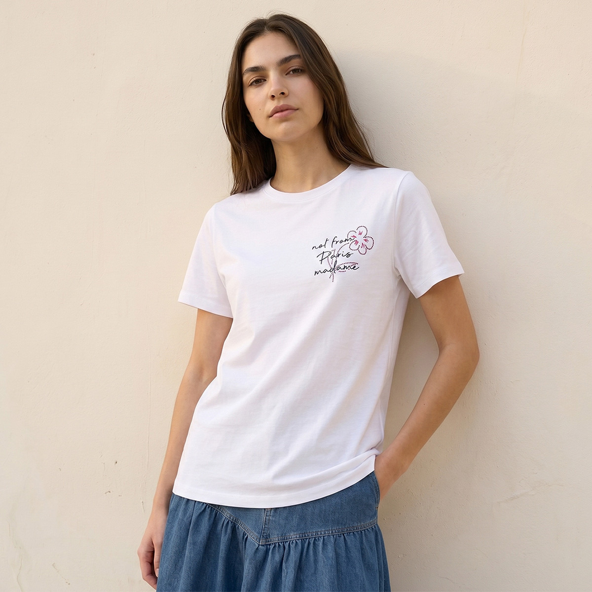 Splash Basic Cotton Printed T-shirt-women-clothing-tshirts-image-1
