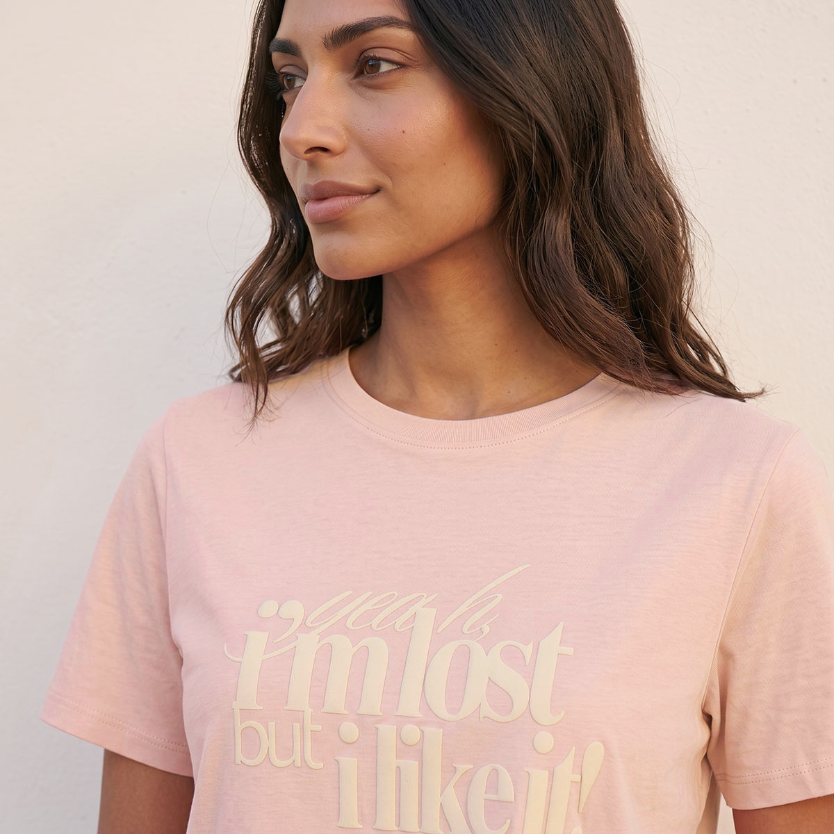 تيشيرت قطن بطبعات شعار من سبلاش بيزيك-women-clothing-tshirts-image-6