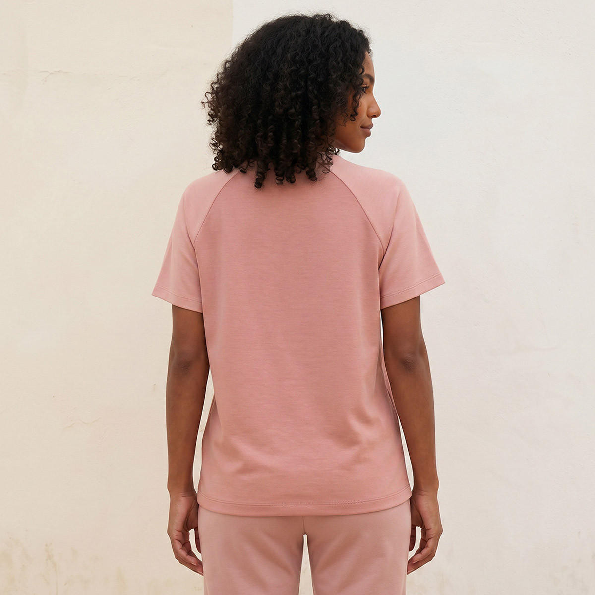 تيشيرت ناعم الملمس بأكمام مغايرة من سبلاش بيزكس-women-clothing-tshirts-image-3