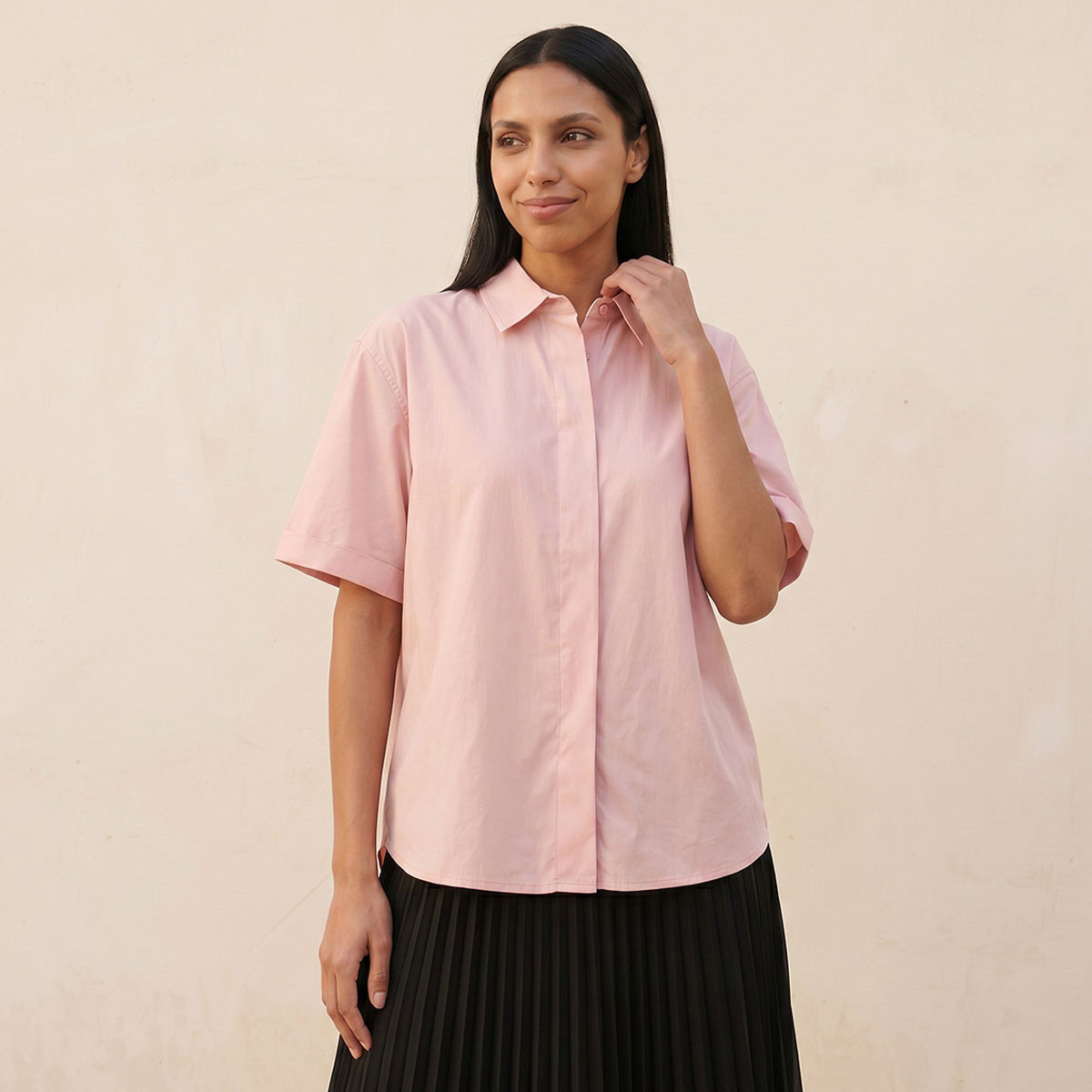 قميص بأزرار من سبلاش بيزكس-women-clothing-shirtsandblouses-shirts-image-2