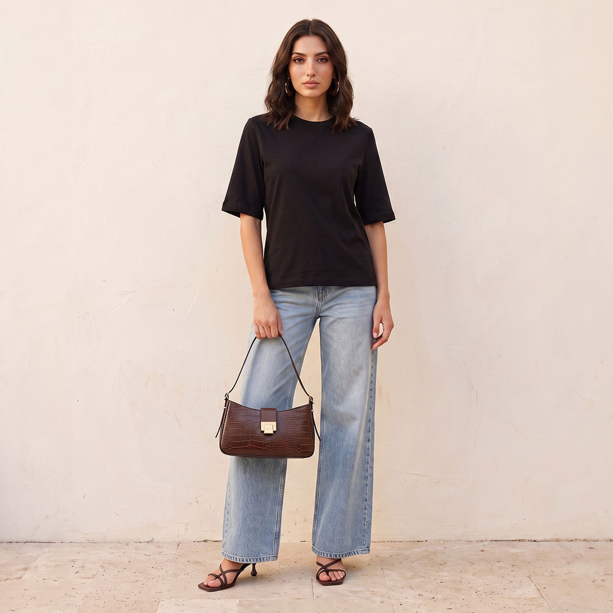 تيشيرت قطن بقصة مريحة من سبلاش بيزك-women-clothing-tshirts-image-2