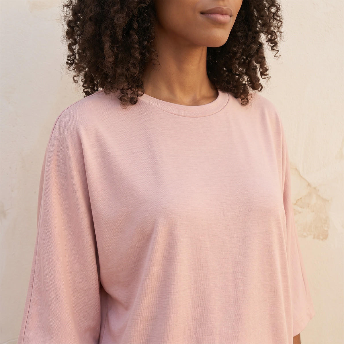 تيشيرت فضفاض بأكمام ممتدة من سبلاش بيزكس-women-clothing-tshirts-image-4