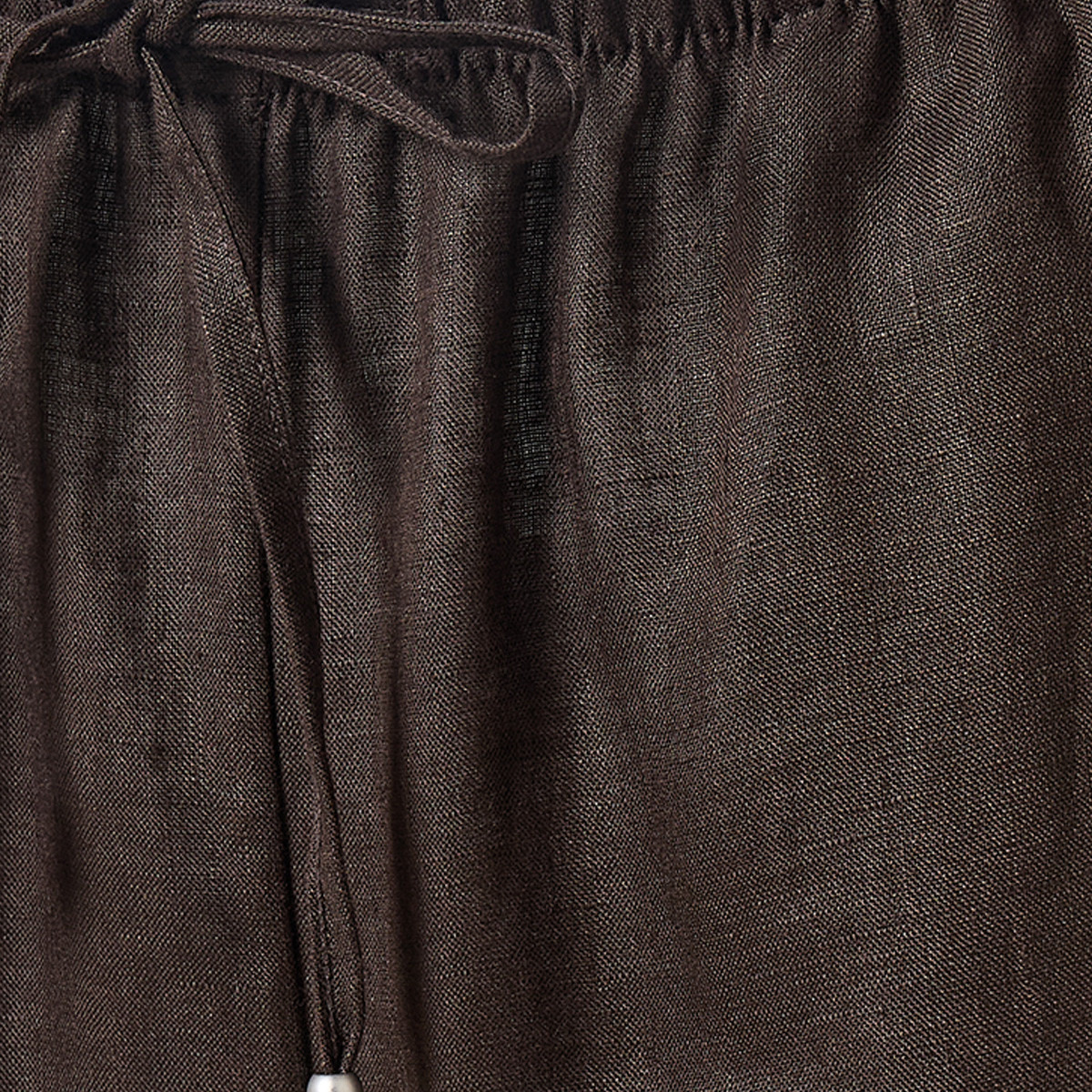 Splash Basic Wide Leg Linen Trousers-women-clothing-trousers-image-2