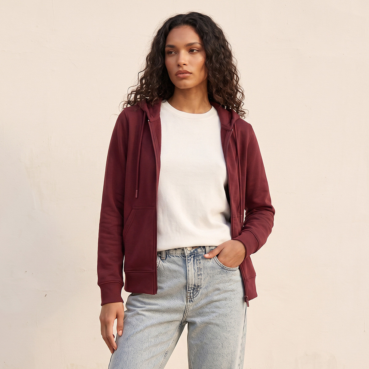 Splash Basic Hoodie with Kangaroo Pocket-women-clothing-hoodiesandsweatshirts-hoodies-image-4