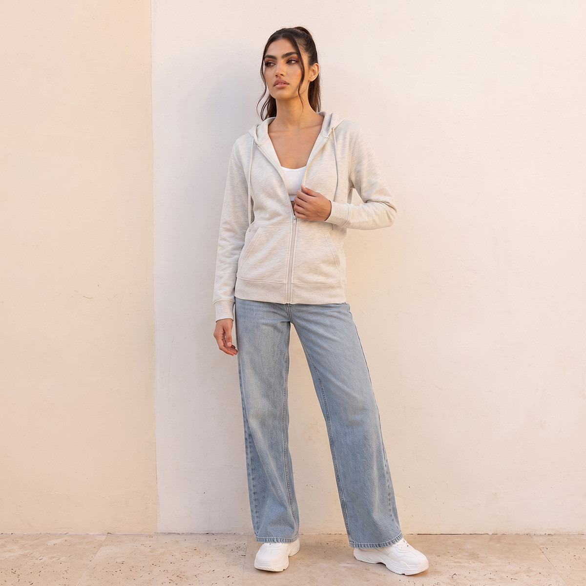 Splash Basic Hoodie with Kangaroo Pocket-women-clothing-hoodiesandsweatshirts-hoodies-image-2