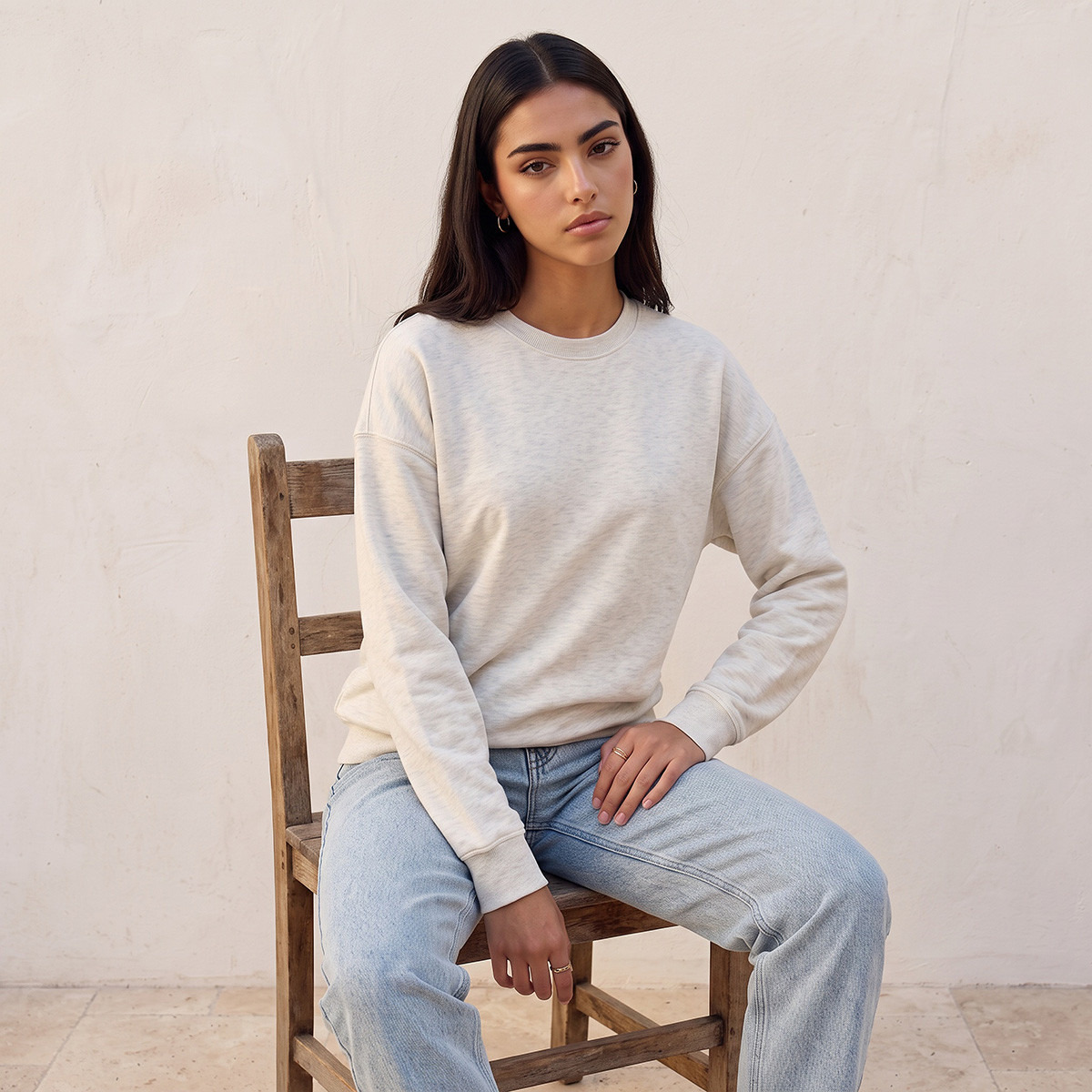 Splash Basic Sweatshirt with Drop Shoulder-women-clothing-hoodiesandsweatshirts-sweatshirts-image-5
