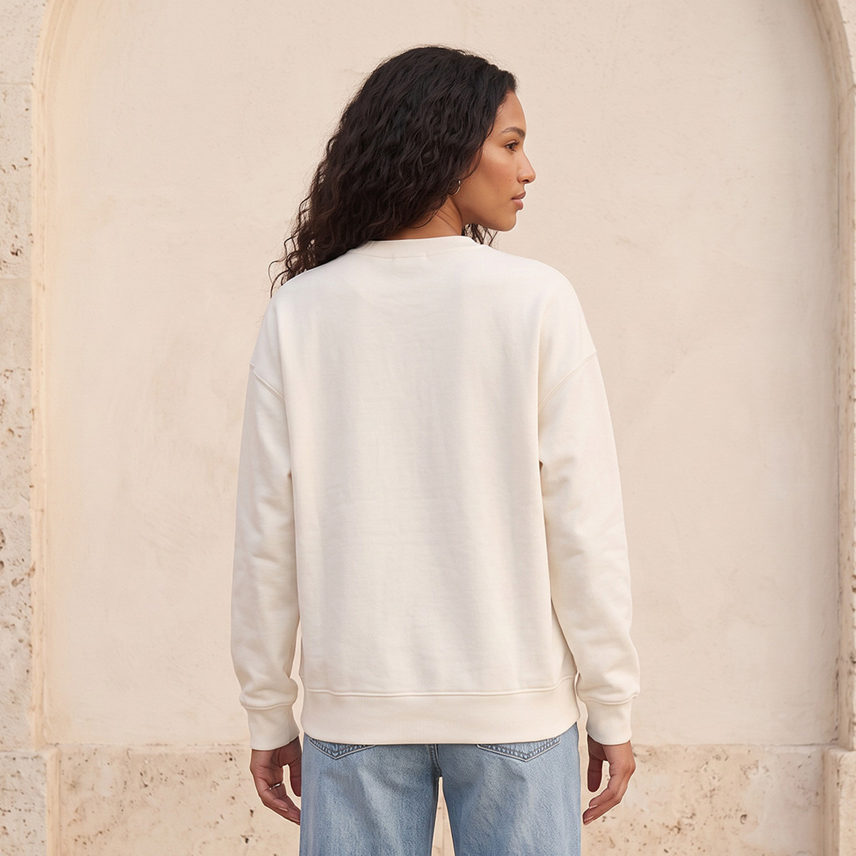Splash Basic Sweatshirt with Drop Shoulder-women-clothing-hoodiesandsweatshirts-sweatshirts-image-3