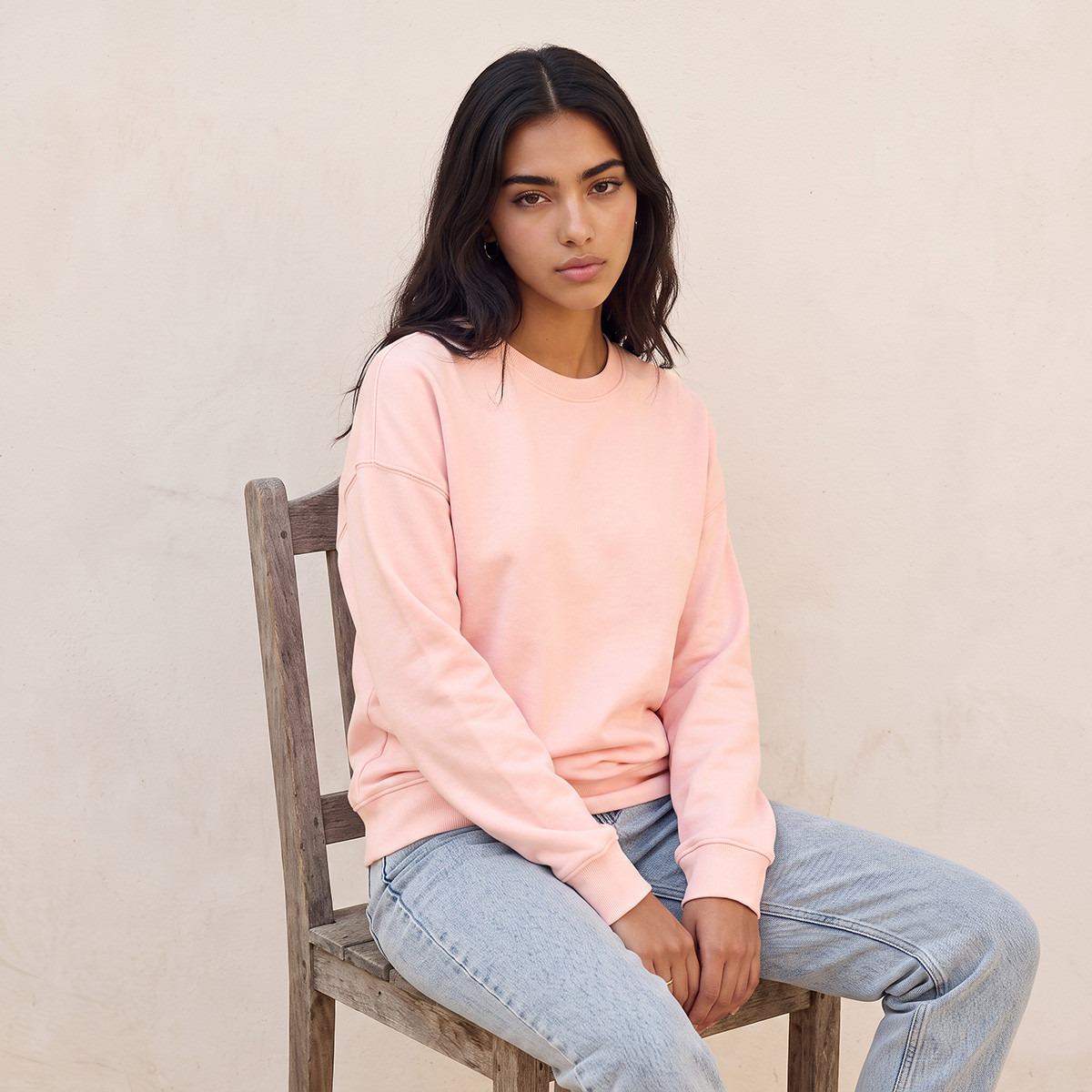 Splash Basic Sweatshirt with Drop Shoulder-women-clothing-hoodiesandsweatshirts-sweatshirts-image-5