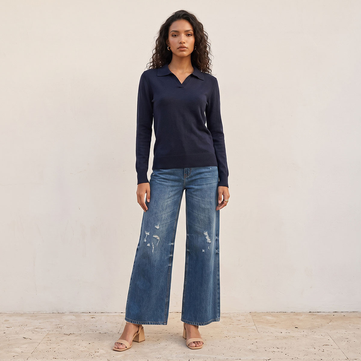 سويت شيرت بطبعة كتابات من سبلاش يوث-women-winterwear-cardigansandjumpers-jumpers-image-2