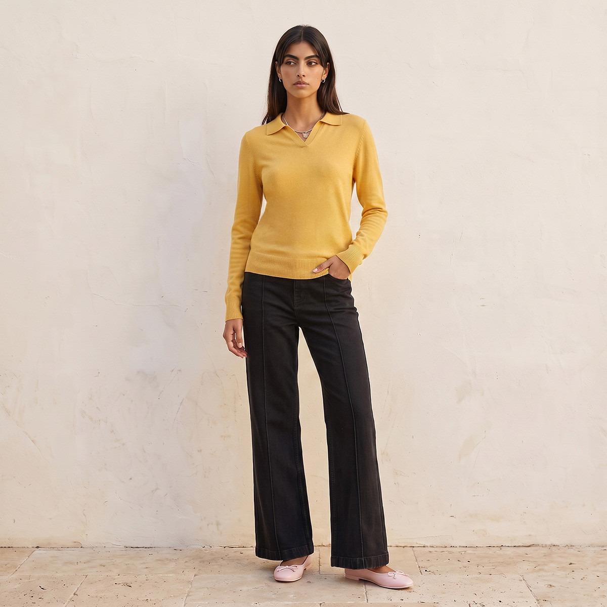 سويت شيرت بطبعة كتابات من سبلاش يوث-women-winterwear-cardigansandjumpers-jumpers-image-2