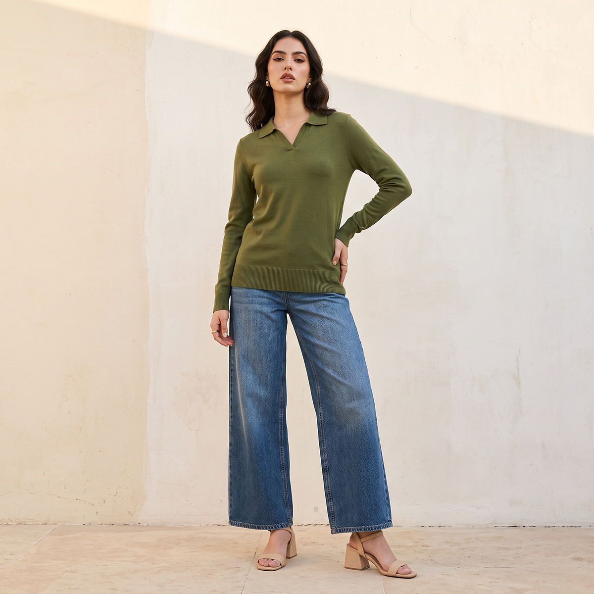 سويت شيرت بطبعة كتابات من سبلاش يوث-women-winterwear-cardigansandjumpers-jumpers-image-2