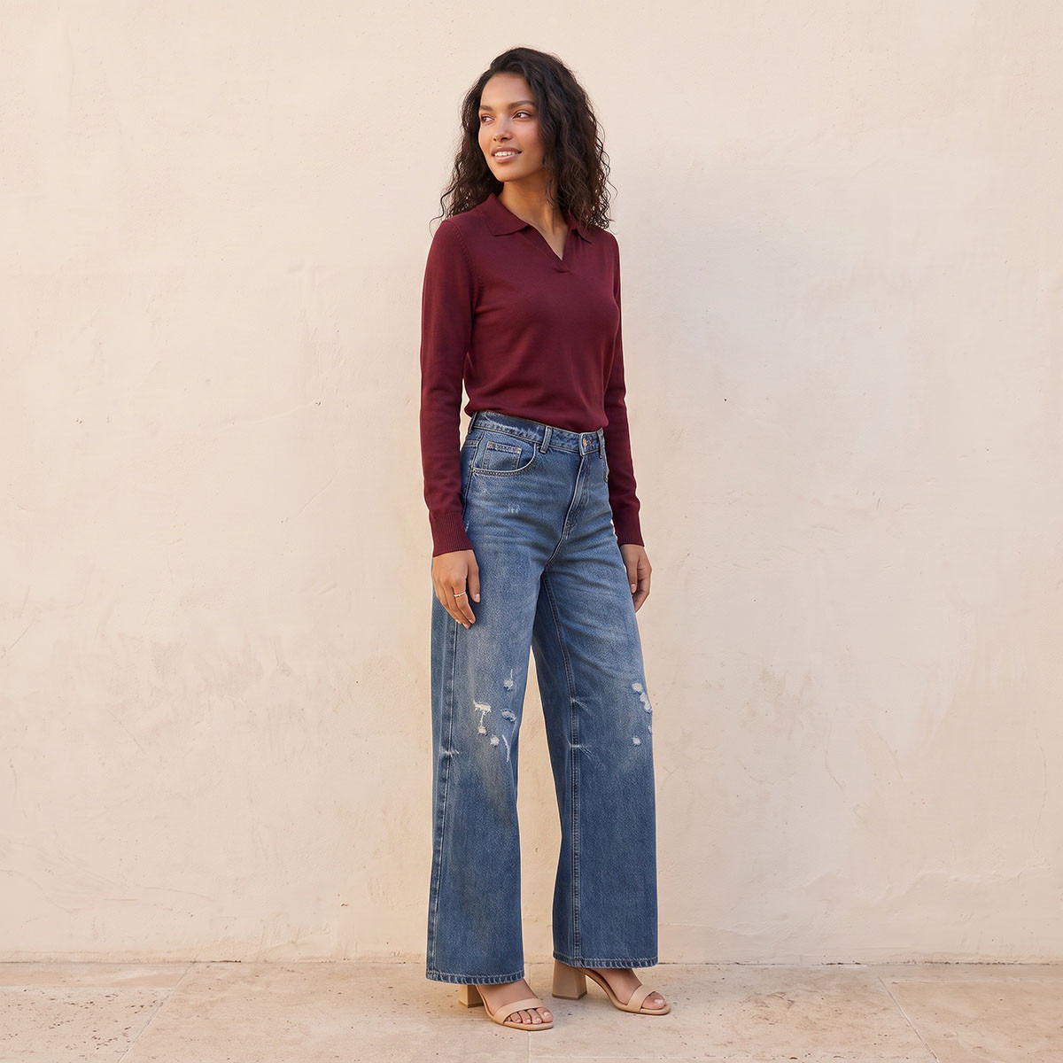 سويت شيرت بطبعة كتابات من سبلاش يوث-women-winterwear-cardigansandjumpers-jumpers-image-7