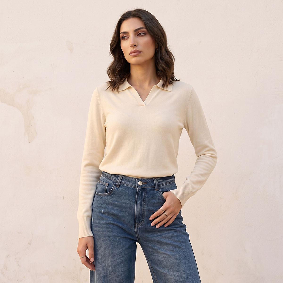 سويت شيرت بطبعة كتابات من سبلاش يوث-women-winterwear-cardigansandjumpers-jumpers-image-1
