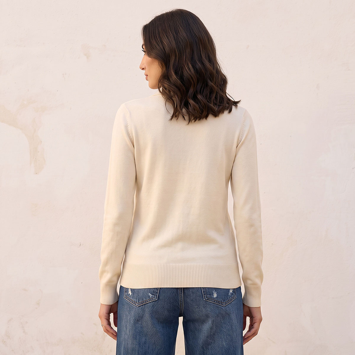 سويت شيرت بطبعة كتابات من سبلاش يوث-women-winterwear-cardigansandjumpers-jumpers-image-3