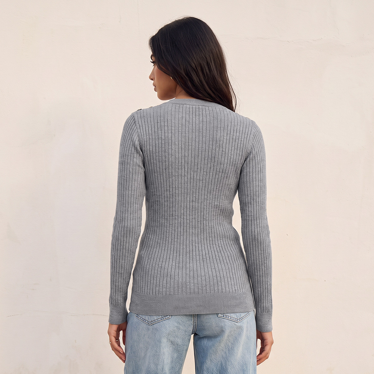 سويتر بتصميم كابل نِت من سبلاش بيسك-women-winterwear-cardigansandjumpers-jumpers-image-3