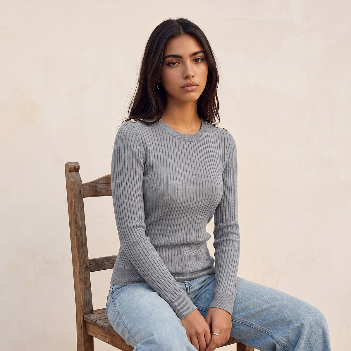 سويتر بتصميم كابل نِت من سبلاش بيسك-women-winterwear-cardigansandjumpers-jumpers-image-5