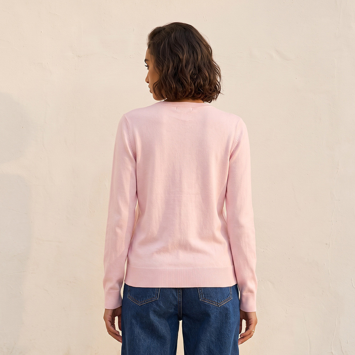 كارديجان بارز الملمس من بيزك من سبلاش-women-winterwear-cardigansandjumpers-cardigans-image-4