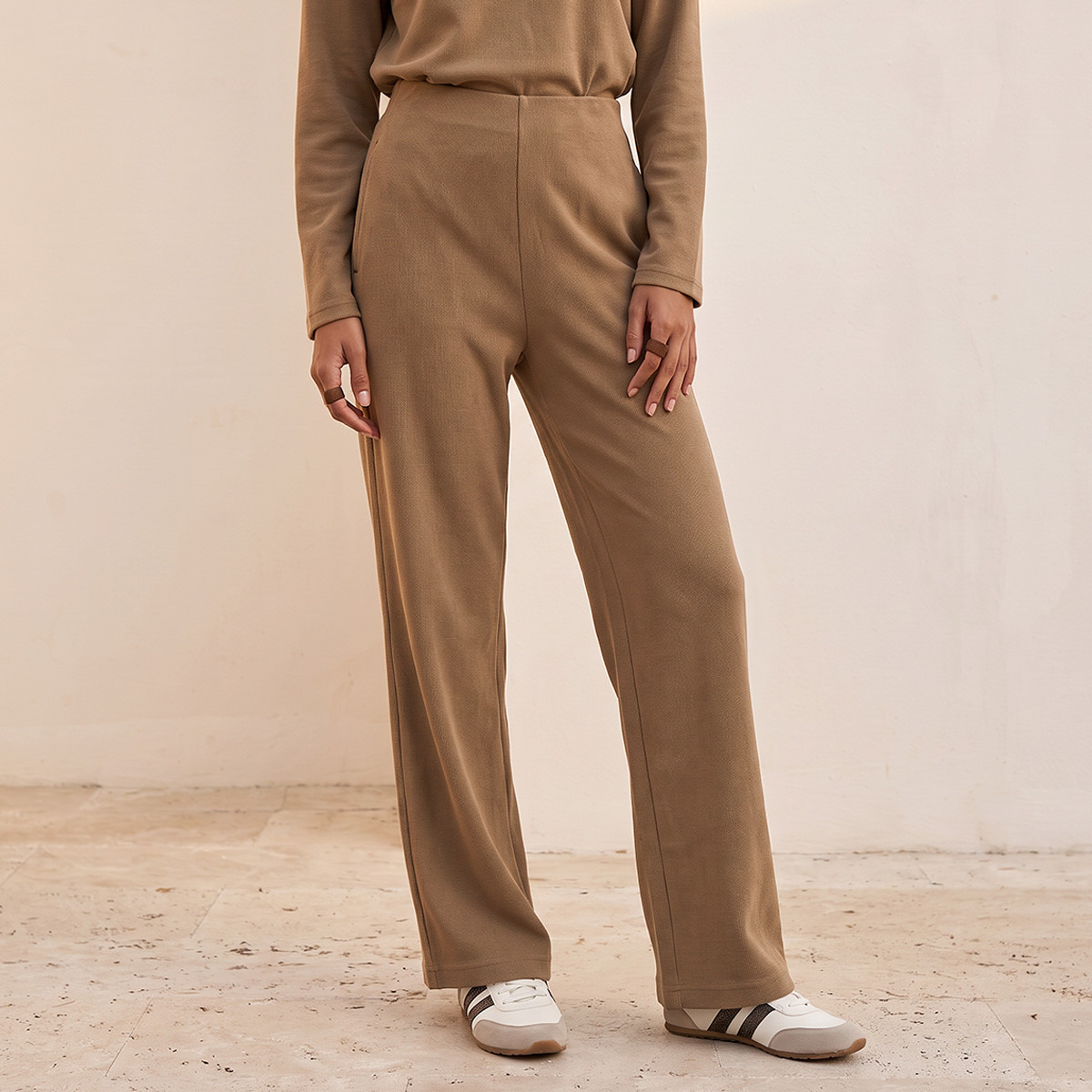 Splash Basic Corduroy Pants with Pockets-women-clothing-trousers-image-2