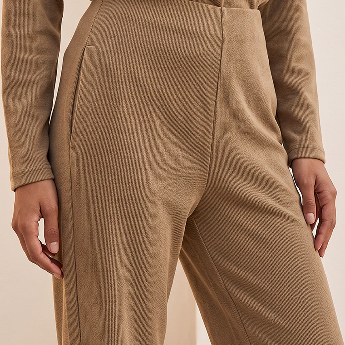 Splash Basic Corduroy Pants with Pockets-women-clothing-trousers-image-5