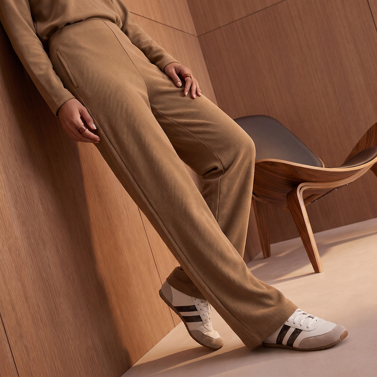 Splash Basic Corduroy Pants with Pockets-women-clothing-trousers-image-1