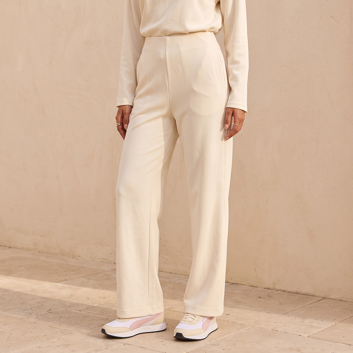 Splash Basic Corduroy Pants with Pockets-women-clothing-trousers-image-2