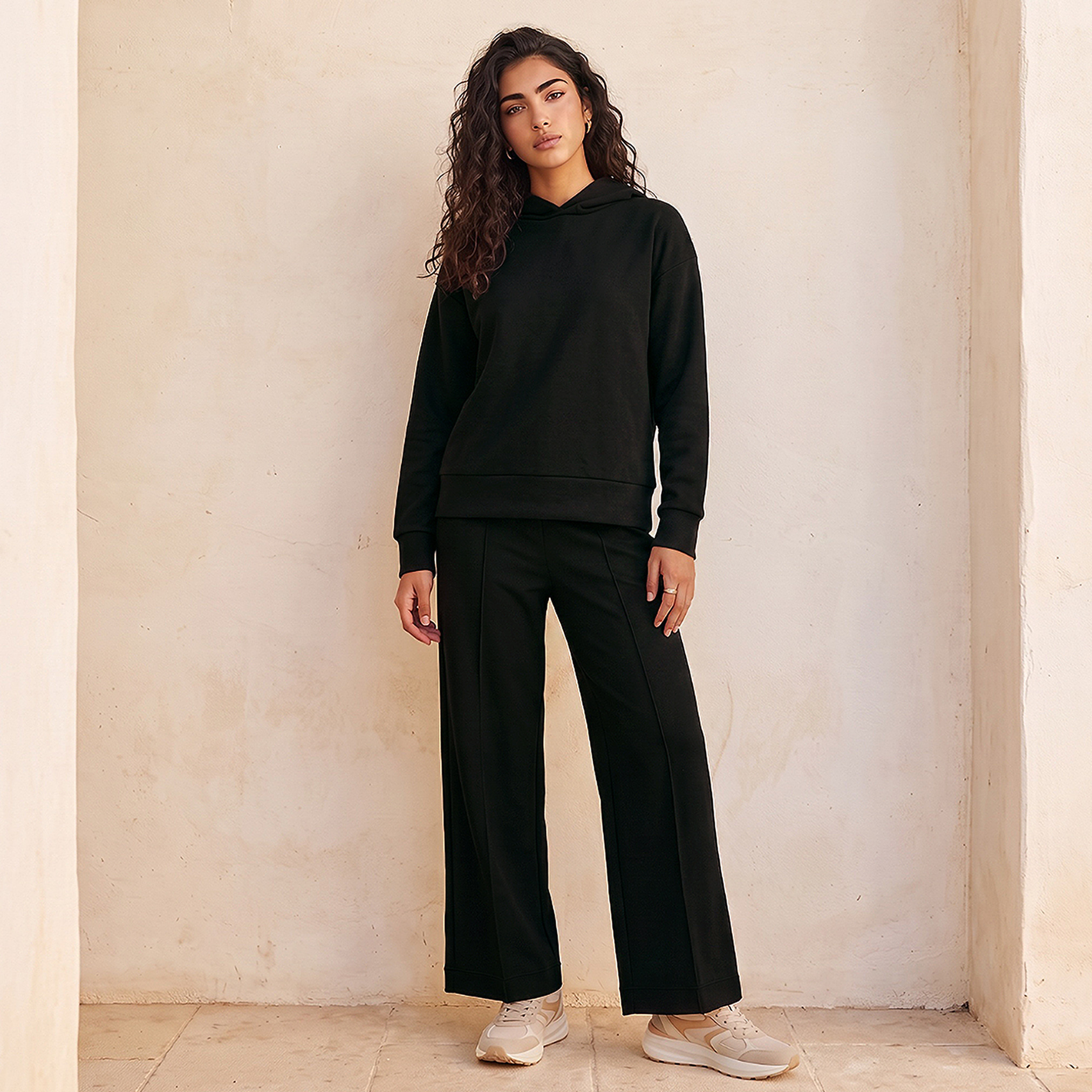 بنطلون رياضي سوفت تاتش من سبلاش بيسك-women-clothing-bottoms-joggers-image-2