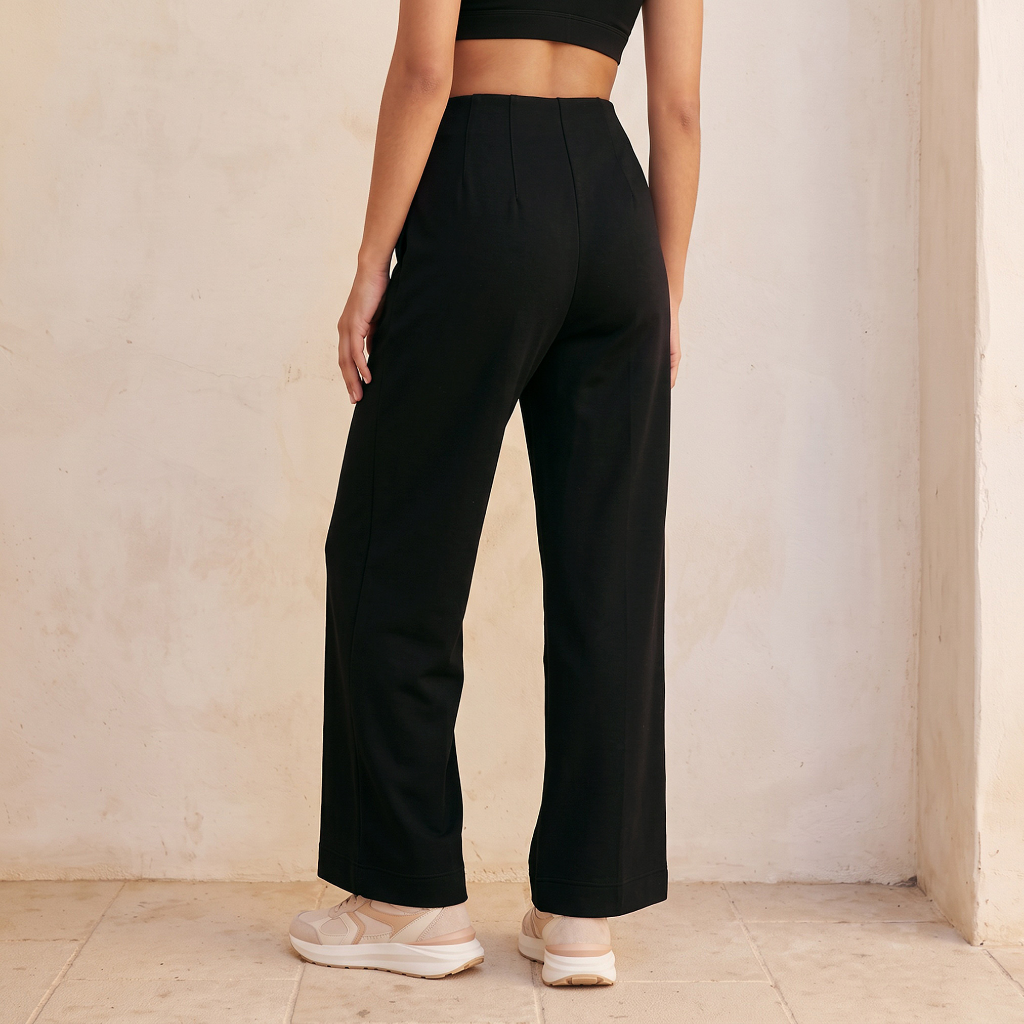 بنطلون رياضي سوفت تاتش من سبلاش بيسك-women-clothing-bottoms-joggers-image-3
