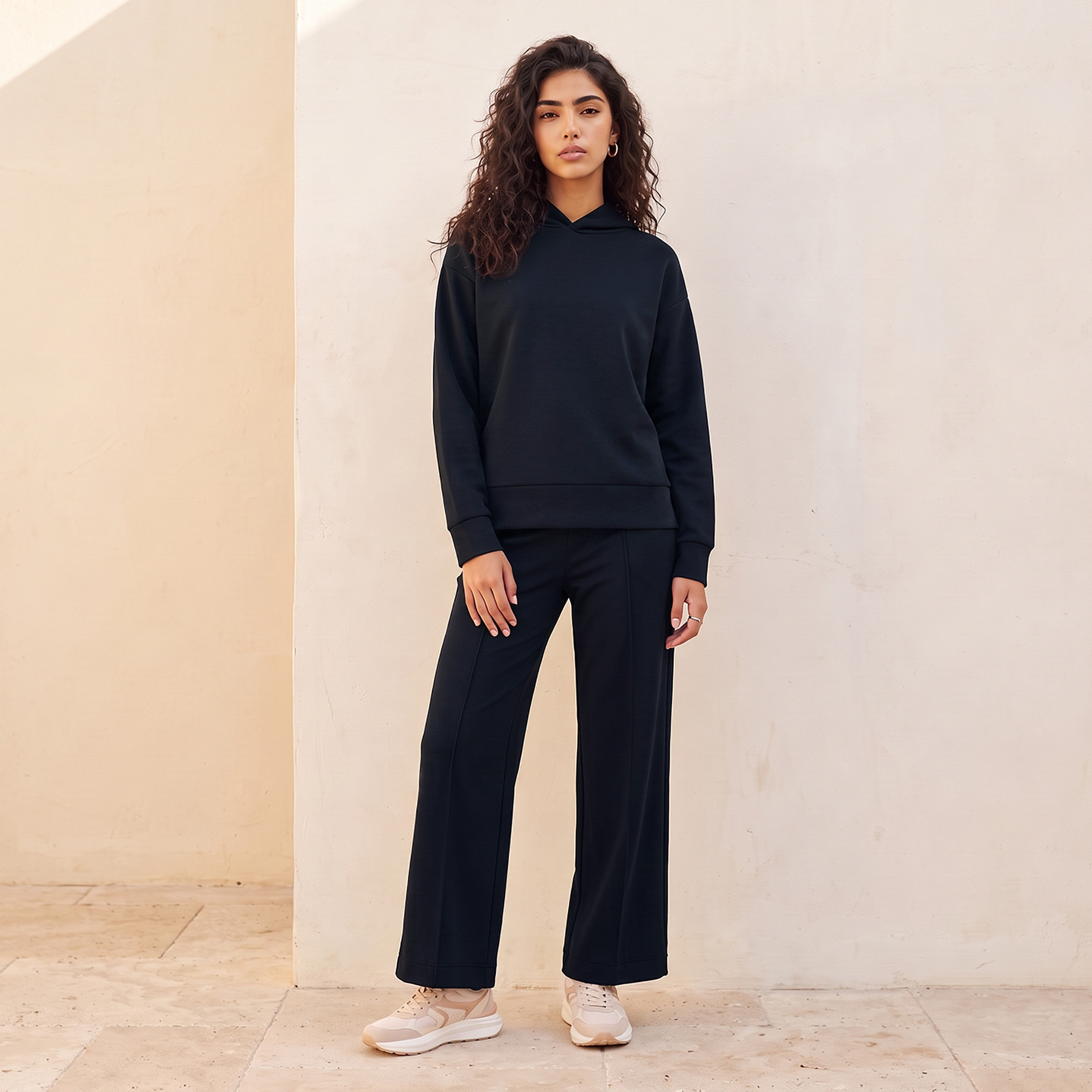 بنطلون رياضي سوفت تاتش من سبلاش بيسك-women-clothing-bottoms-joggers-image-2