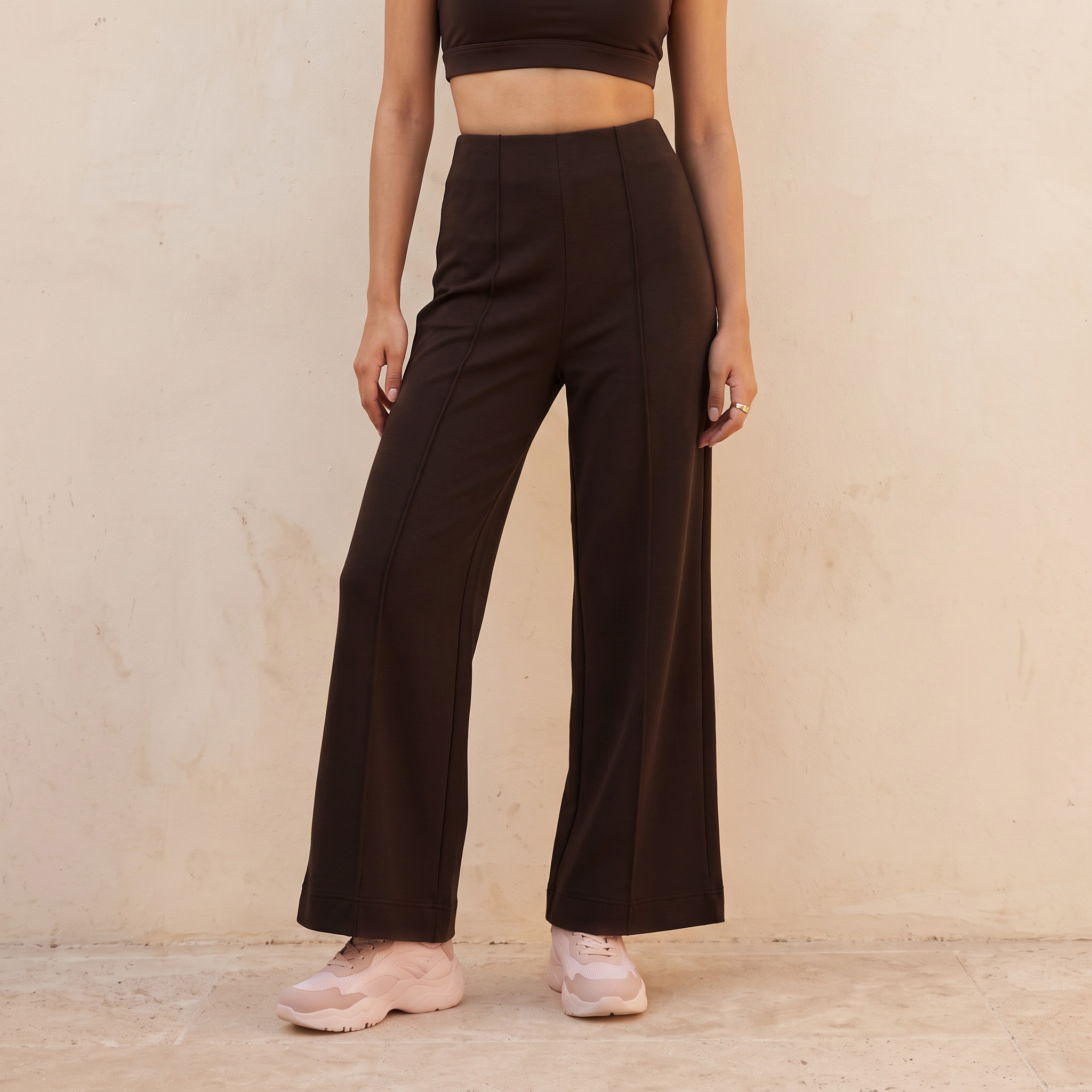 بنطلون رياضي سوفت تاتش من سبلاش بيسك-women-clothing-bottoms-joggers-image-1