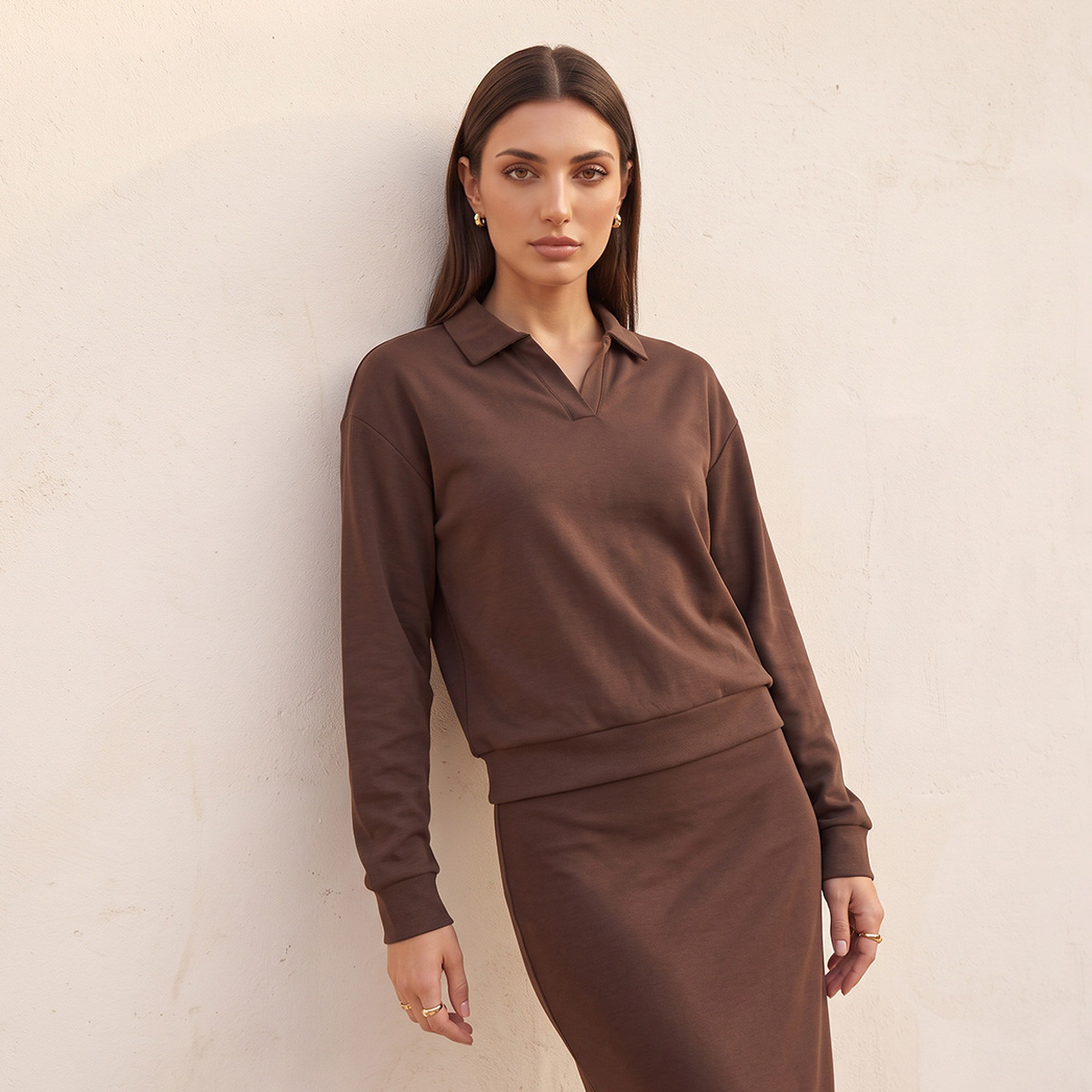 Splash Basics Sweatshirt with Collar-women-clothing-hoodiesandsweatshirts-sweatshirts-image-6