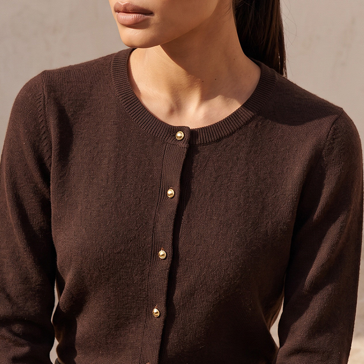 Splash Basics Textured Cardigan-women-winterwear-cardigansandjumpers-cardigans-image-5