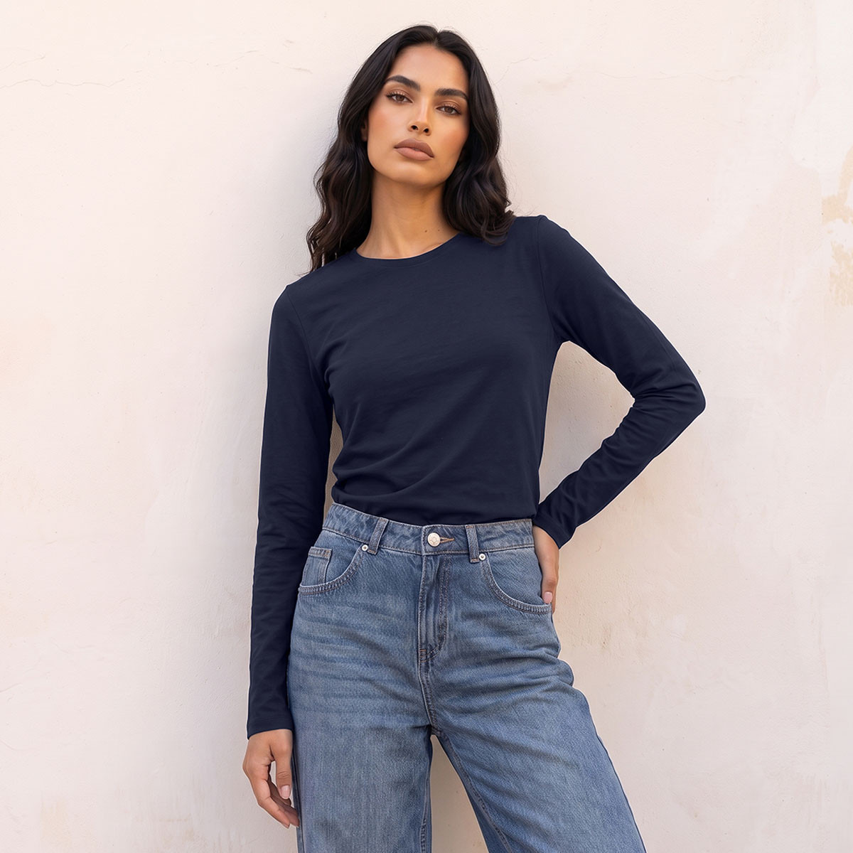 Splash Basics Slim Fit T-shirt-women-clothing-tshirts-image-1