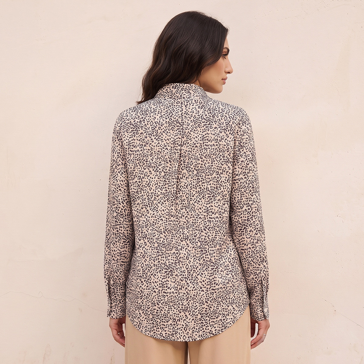 Splash Basics Viscose Shirt with High Low Hem-women-clothing-shirtsandblouses-shirts-image-3