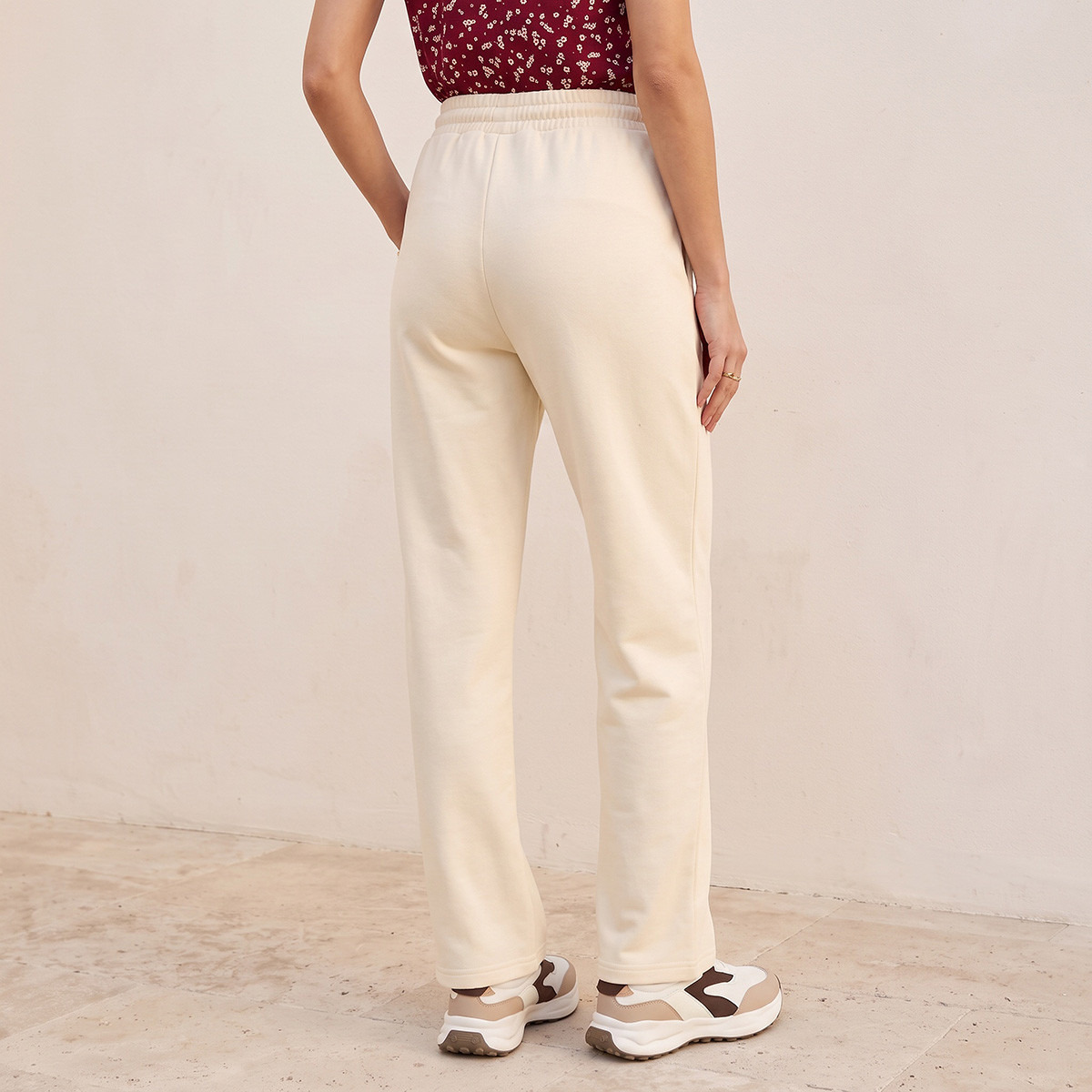 Splash Iconic Track Pants with Elasticated Waist-women-clothing-bottoms-joggers-image-3