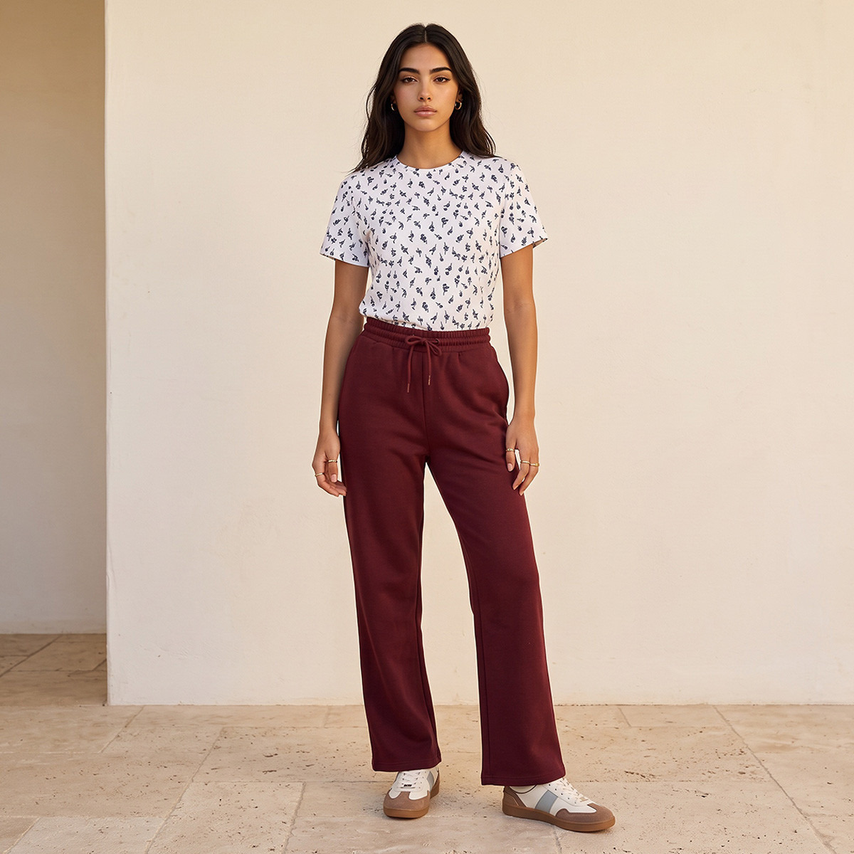 تيشيرت بطبعات من بيزيكس من سبلاش-women-clothing-tshirts-image-2