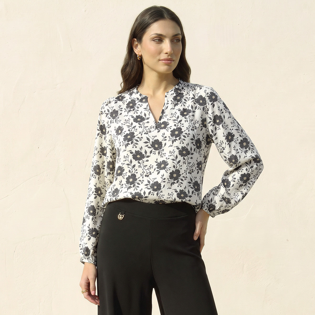 Splash Basics Viscose Top with Floral Print-women-clothing-shirtsandblouses-blouses-image-1