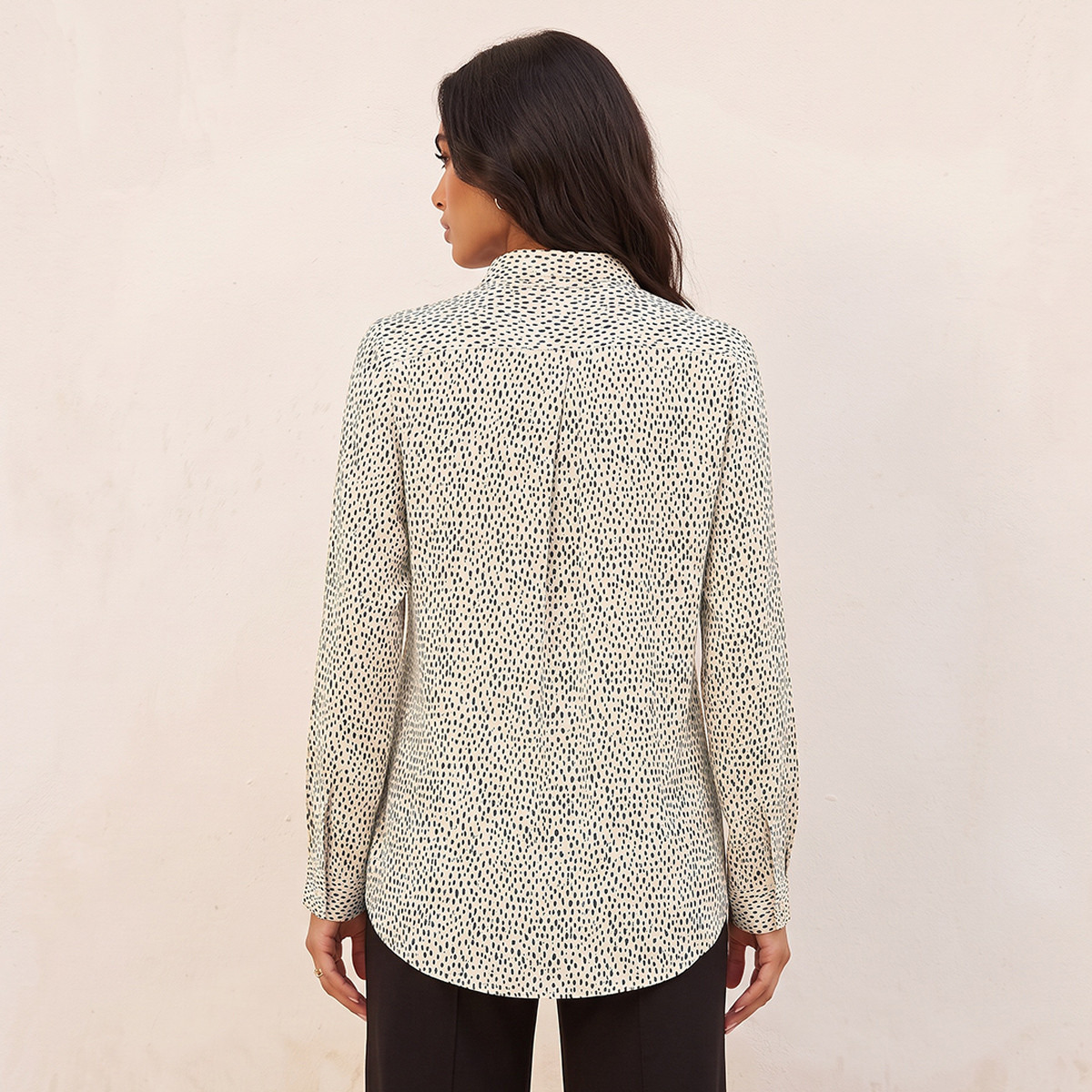 Splash Basics Viscose Printed Shirt with High-Low Hem-women-clothing-shirtsandblouses-shirts-image-3