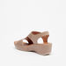 Le Confort Cutout Detail Sandal with Wedge Heels-Women%27s Heel Sandals-thumbnailMobile-2