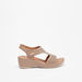 Le Confort Cutout Detail Sandal with Wedge Heels-Women%27s Heel Sandals-thumbnailMobile-3