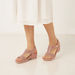 Le Confort Cutout Detail Sandal with Wedge Heels-Women%27s Heel Sandals-thumbnailMobile-1