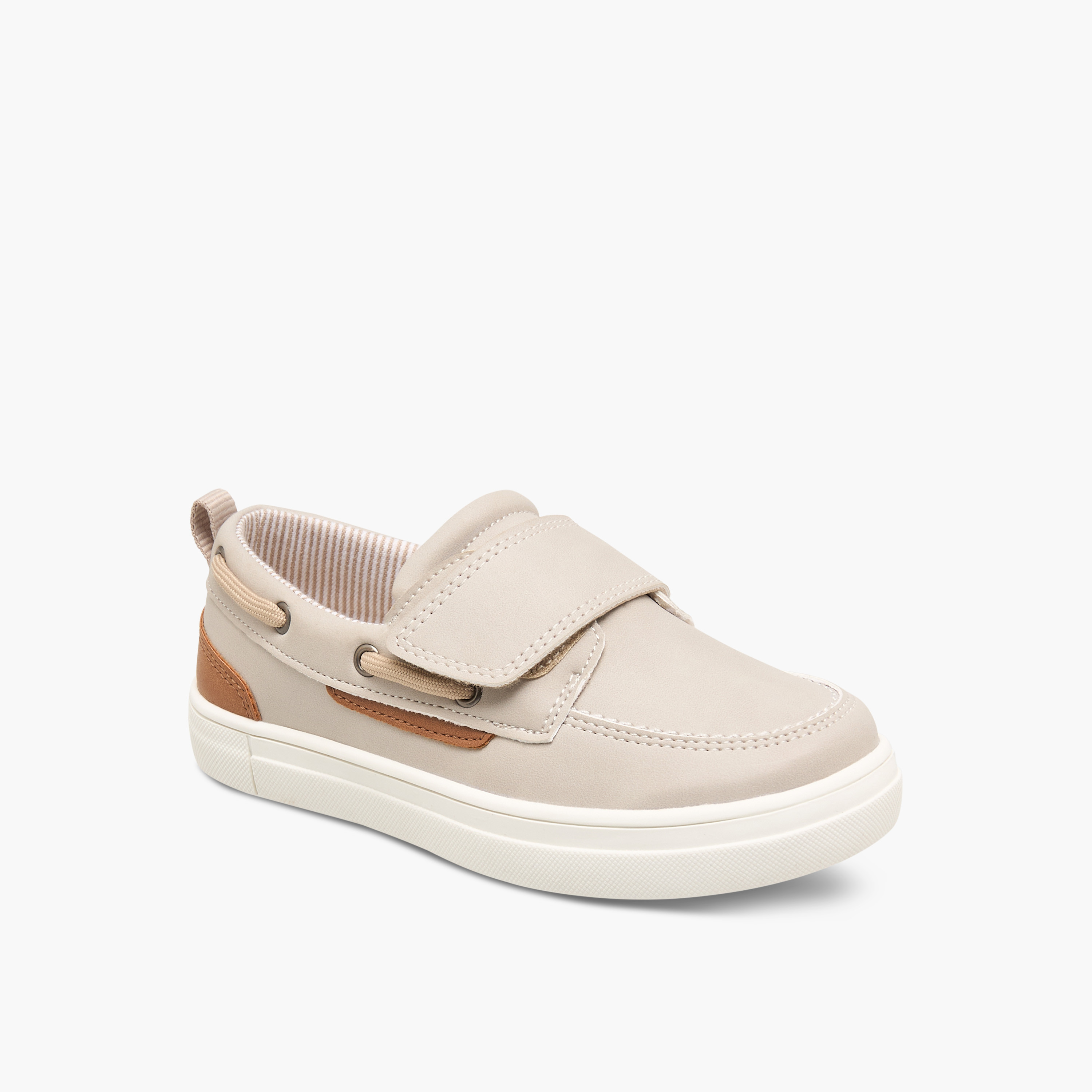 حذاء سهل الارتداء بألواح وشريط لاصق من جونيورز-boys-shoes-loafers-image-2