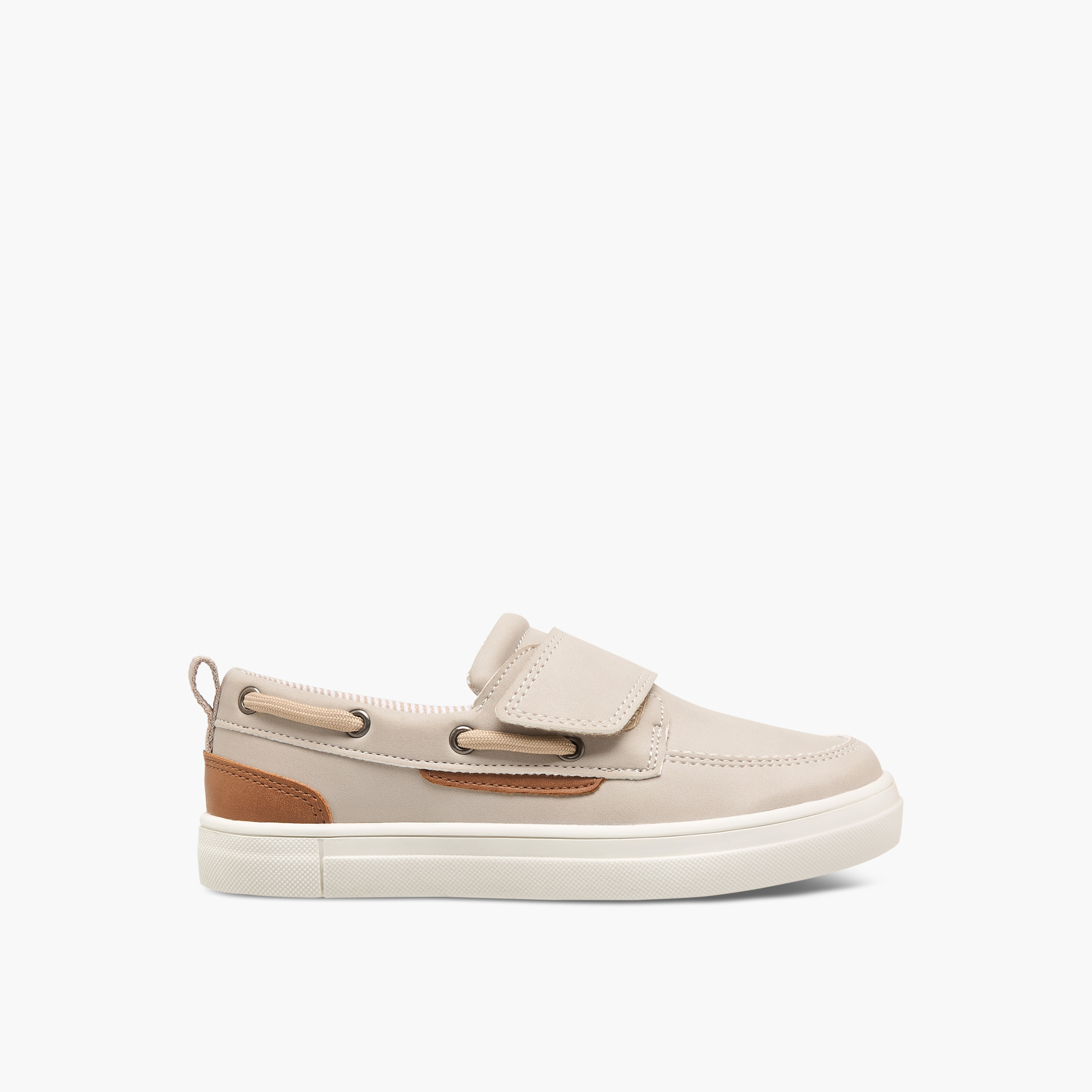 حذاء سهل الارتداء بألواح وشريط لاصق من جونيورز-boys-shoes-loafers-image-3