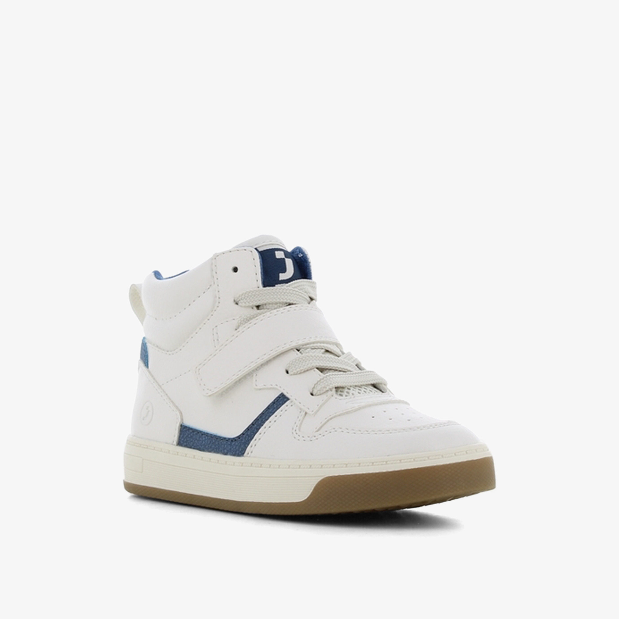 SJ Kids' High Top Sneakers with Hook and Loop Closure-boys-shoes-schoolshoes-image-1