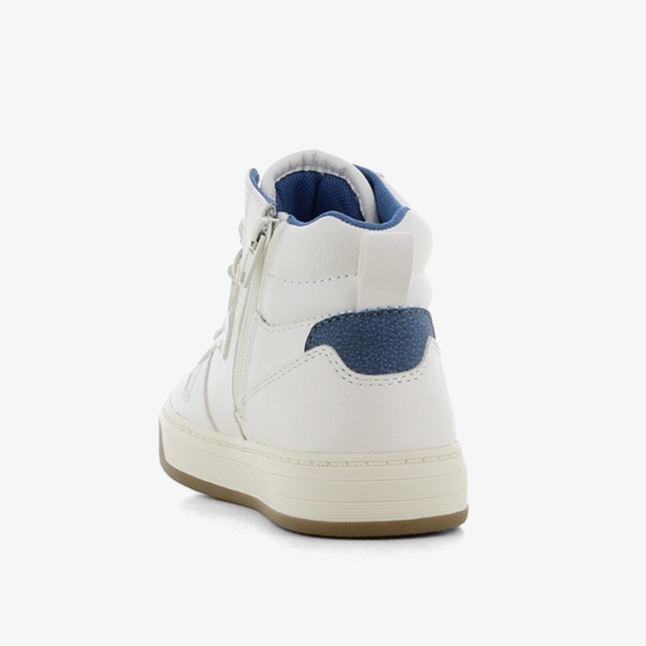 SJ Kids' High Top Sneakers with Hook and Loop Closure-boys-shoes-schoolshoes-image-3
