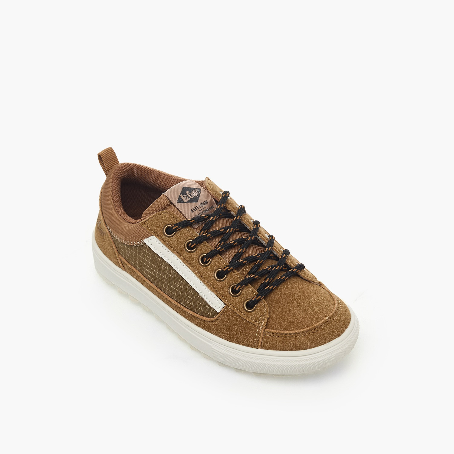 Lee Cooper Boys Textured Lace-Up Ankle Sneakers-boys-shoes-sneakers-image-2