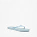 Aqua Tropical Print Slip-On Flip Flops-Girl%27s Flip Flops & Beach Slippers-thumbnail-1