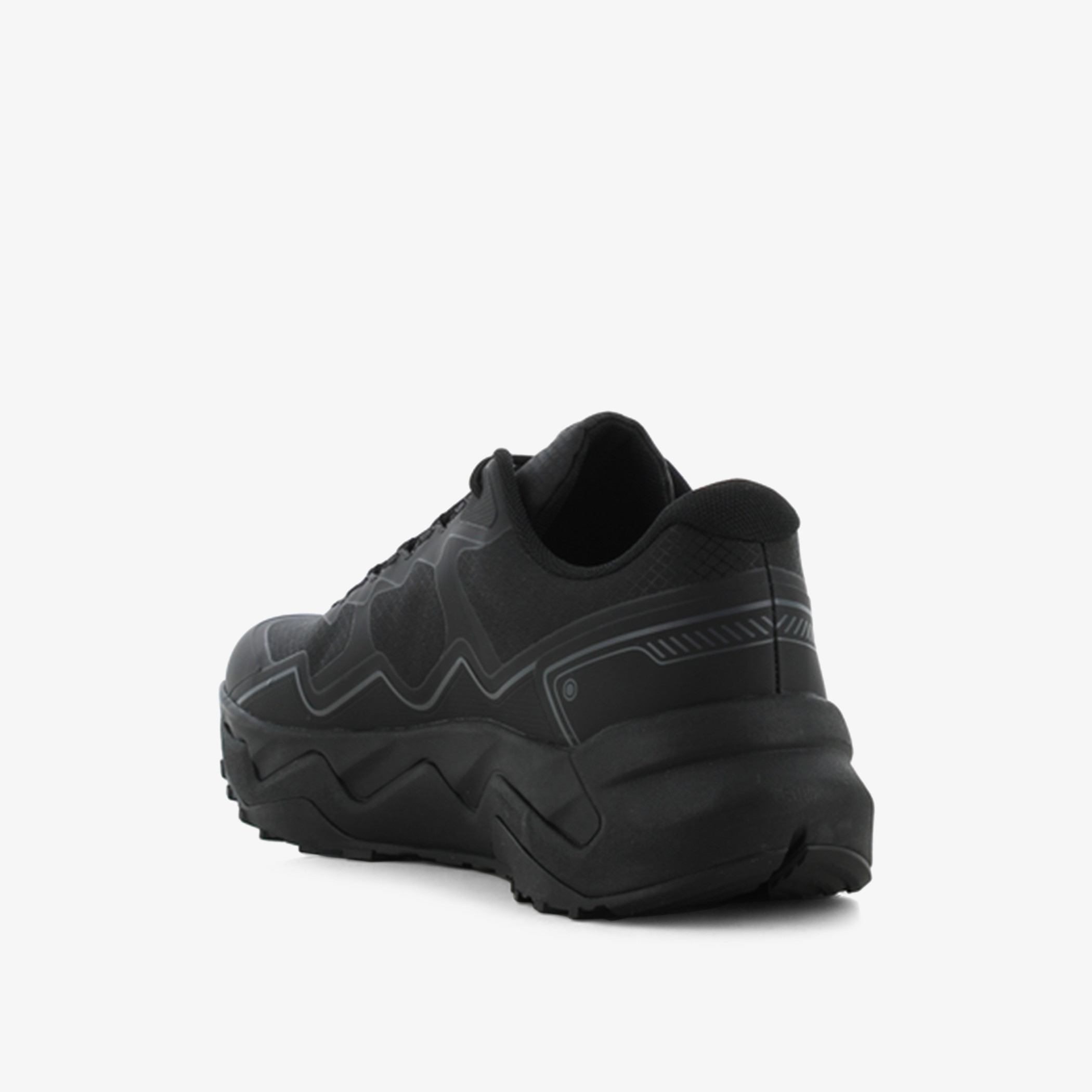 حذاء سنيكرز برباط إغلاق وطبعات للرجال من إس جيه-men-shoes-sneakers-image-4