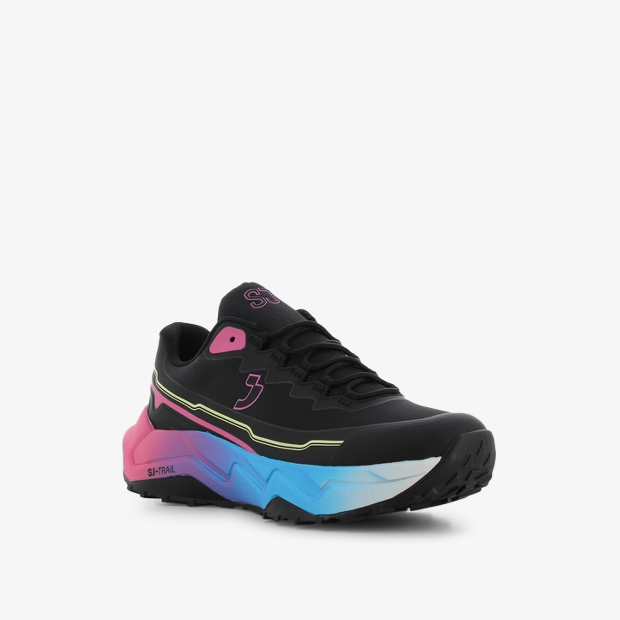 SJ Women's Colourblock Lace-Up Low Ankle Sneakers-women-shoes-sneakers-image-1