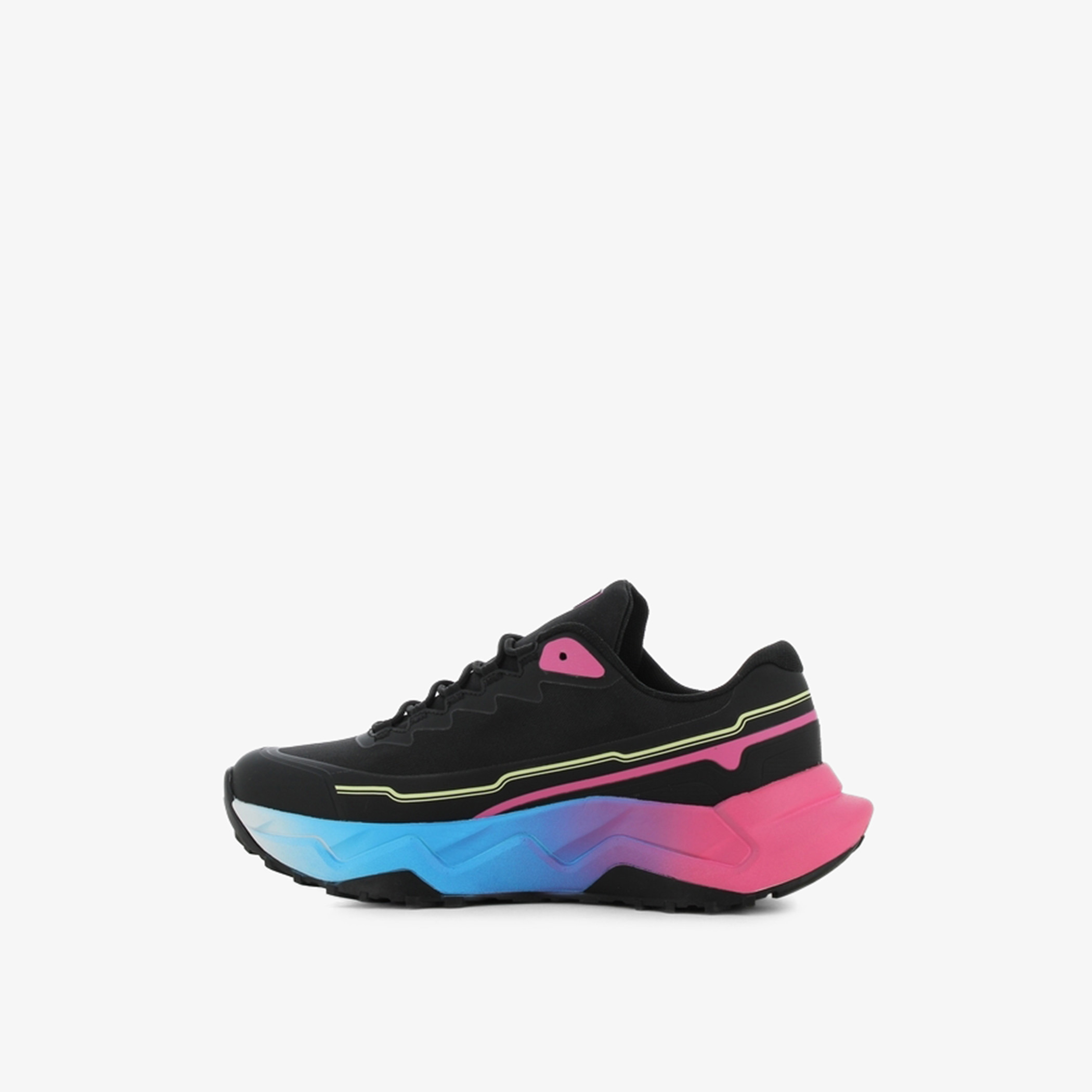 حذاء سنيكرز بكاحل منخفض وقوالب ملونة ورباط إغلاق للنساء من إس جي-women-shoes-sneakers-image-5